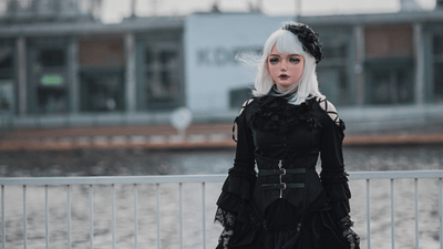 Gótikus mellény a dark academia stílus részeként